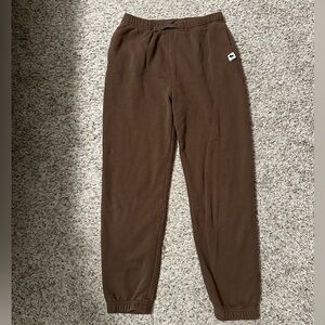 Abercrombie - Brown Girls Logo Fleece Sweatpants
